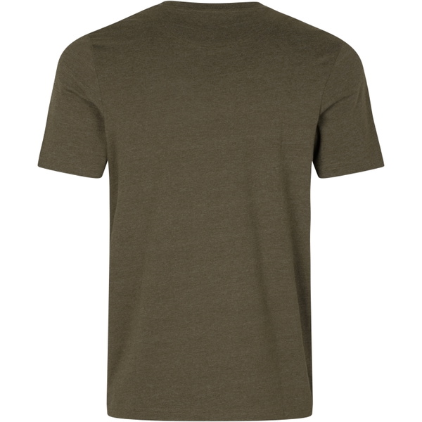 Seeland Mens That Time T-shirt 40351 - Pine Green Melange